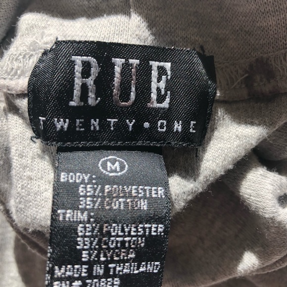 Rue Twenty One Gray Turtleneck M - Picture 6 of 7